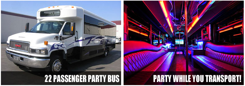 Airport Transportation party bus rentals Atlanta