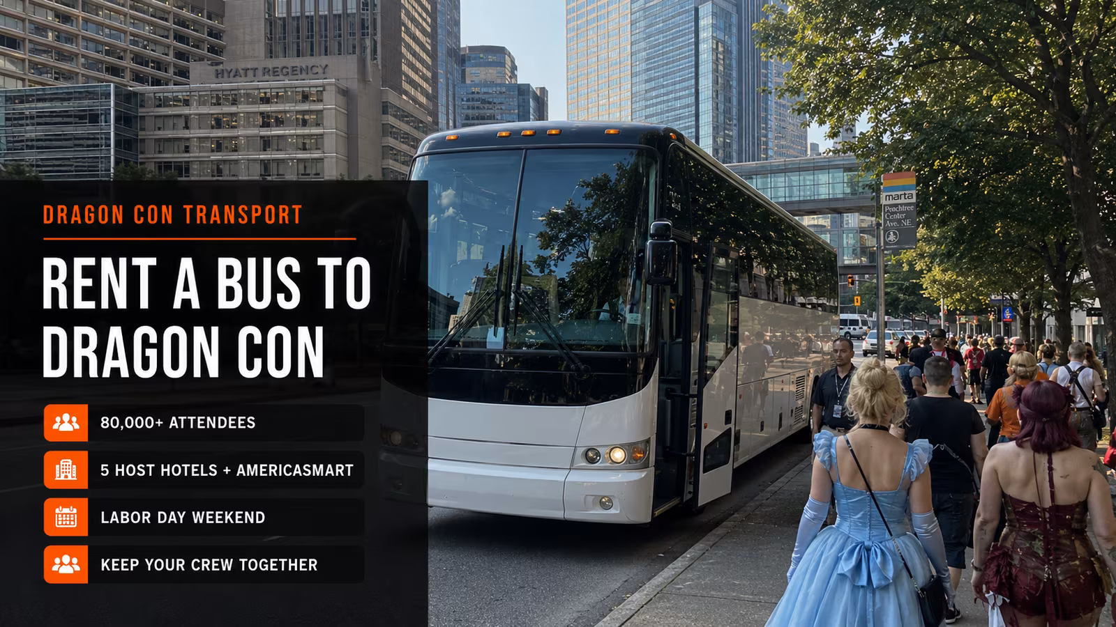 Rent a Bus to Dragon Con