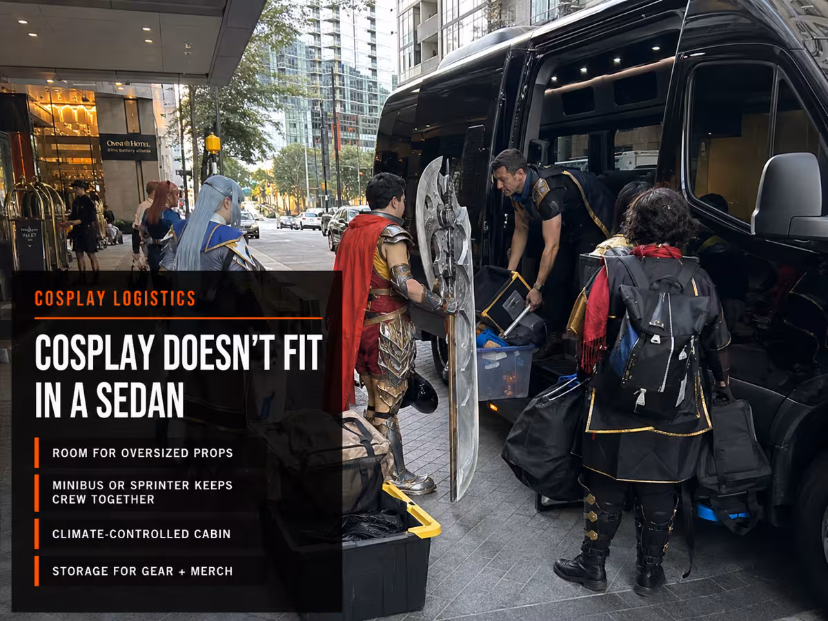 The Hotel-Shuttle Problem: Moving Between Five Hotels Every Day — Party Bus in Atlanta
