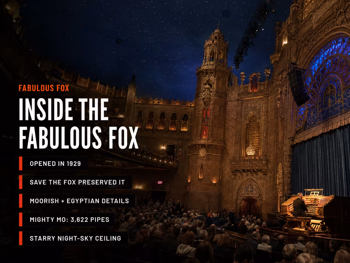 The Mighty Mo Organ: The Fox's Best-Kept Secret — Party Bus in Atlanta