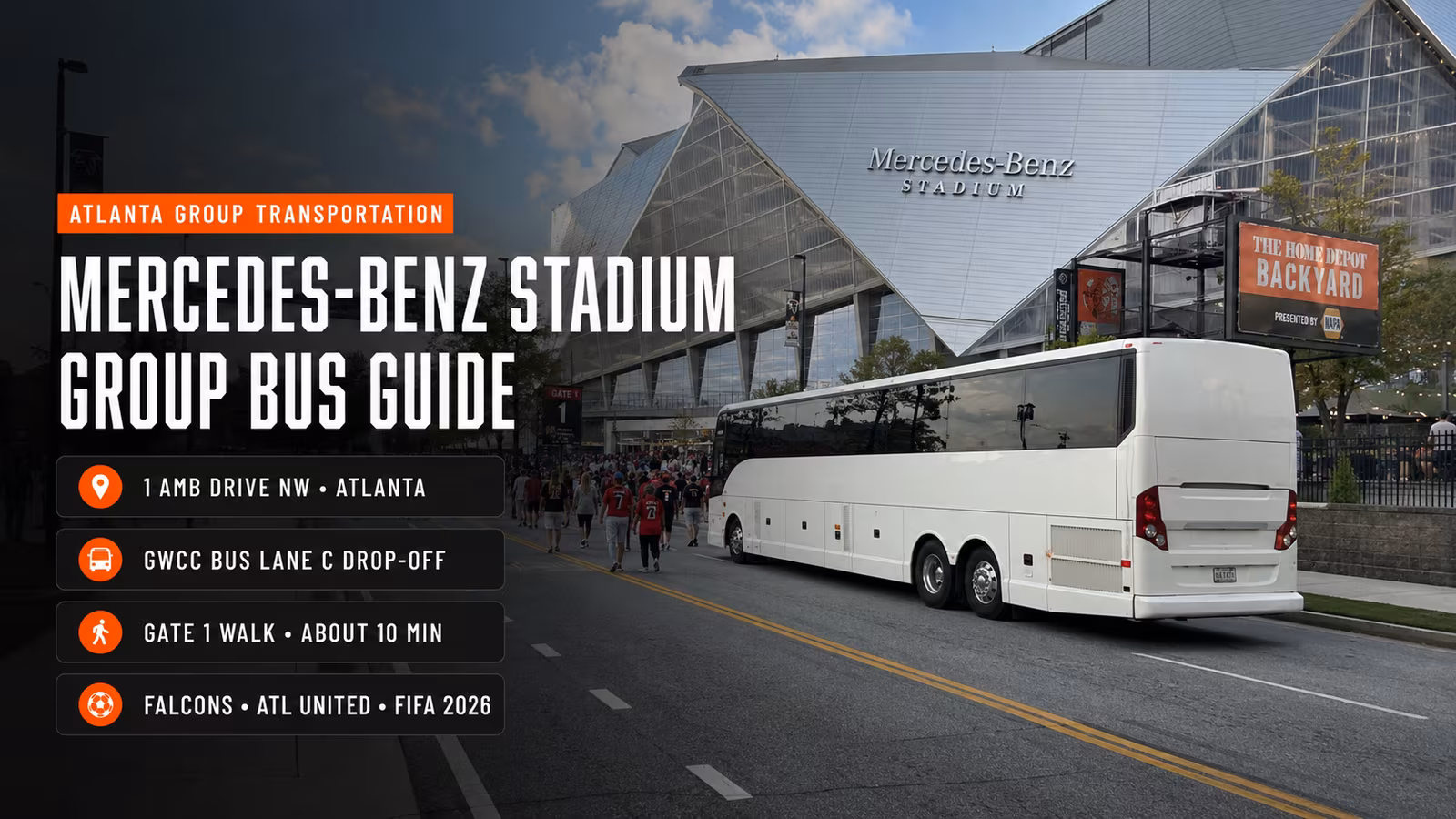 Rent a Bus to Mercedes-Benz Stadium