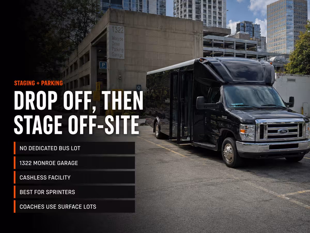 Staging and Parking for Your Bus During the Festival — Party Bus in Atlanta