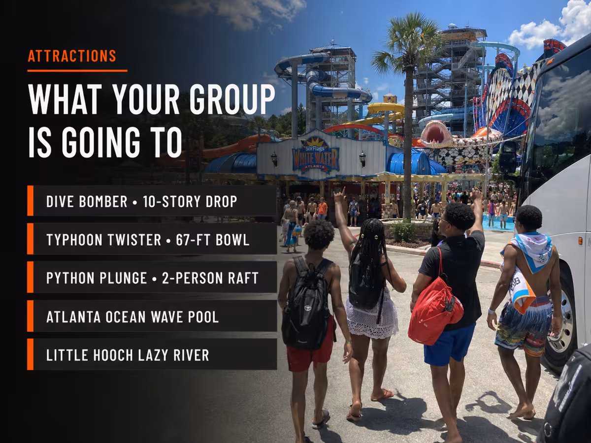 The Rides: What Your Group Is Actually Going To — Party Bus in Atlanta