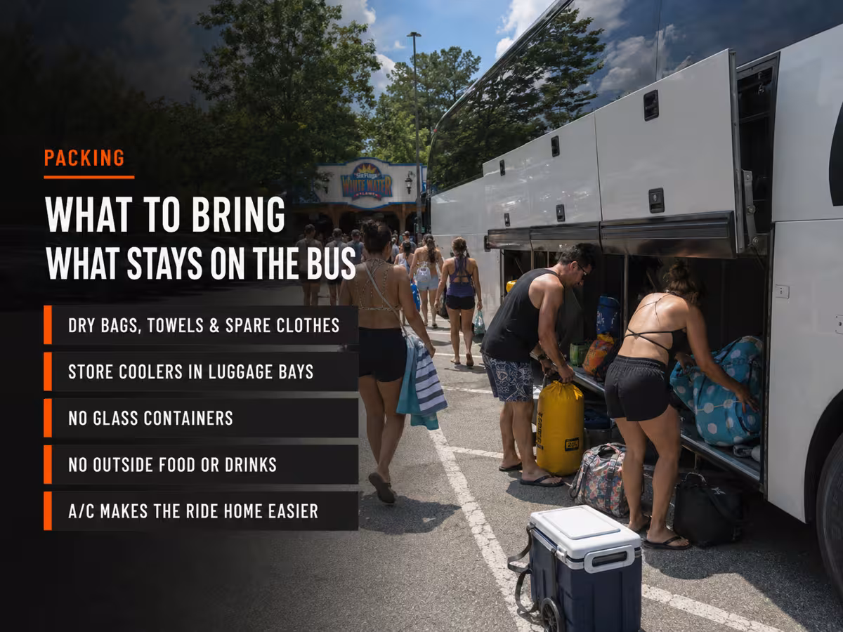 What to Bring — and What the Bus Carries for You — Party Bus in Atlanta