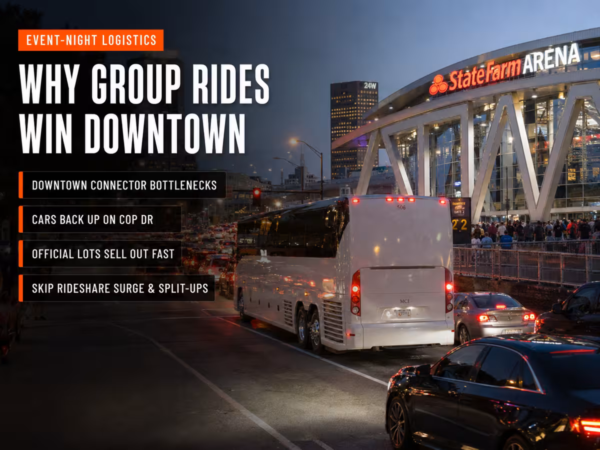 Nearby Attractions: Build a Full Night Around State Farm Arena — Party Bus in Atlanta