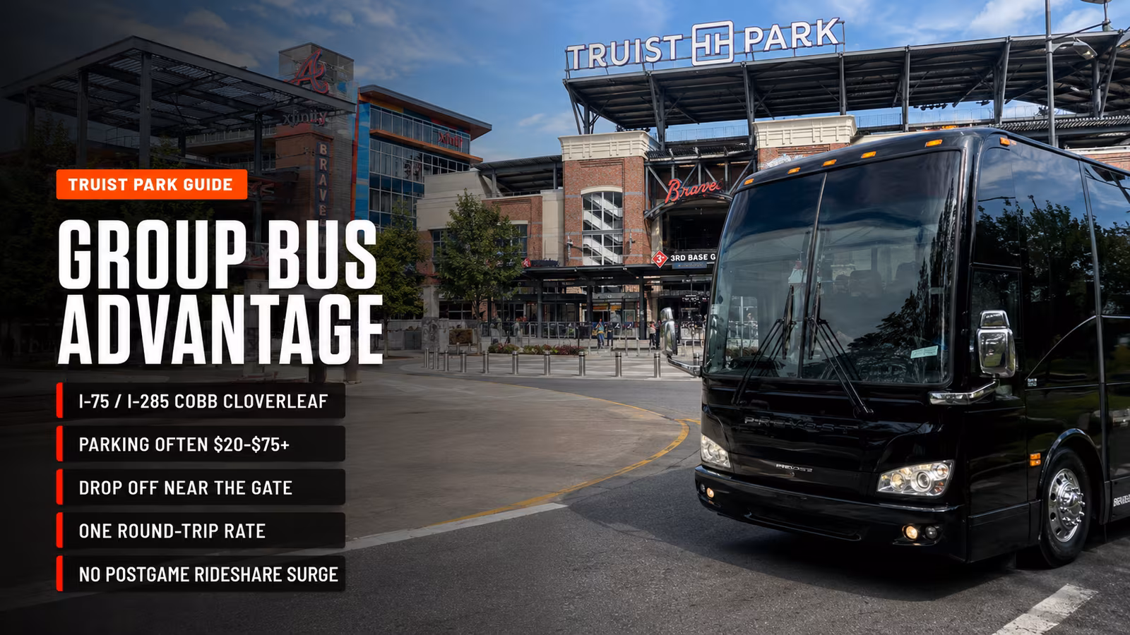 Rent a Bus to Truist Park
