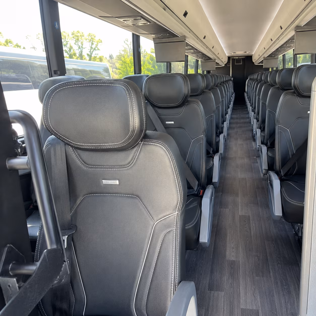 Atlanta Airport Shuttle & Transportation party bus exterior