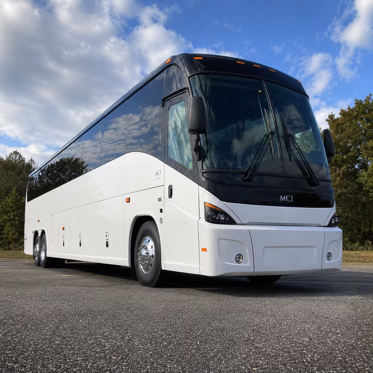 Atlanta Airport Shuttle & Transportation party bus exterior