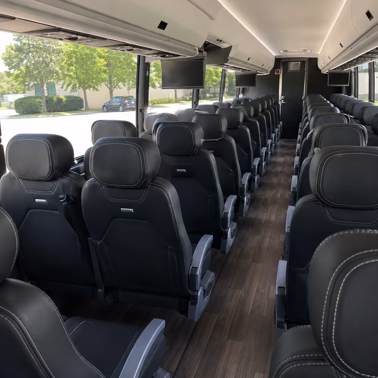 Atlanta Airport Shuttle & Transportation party bus exterior