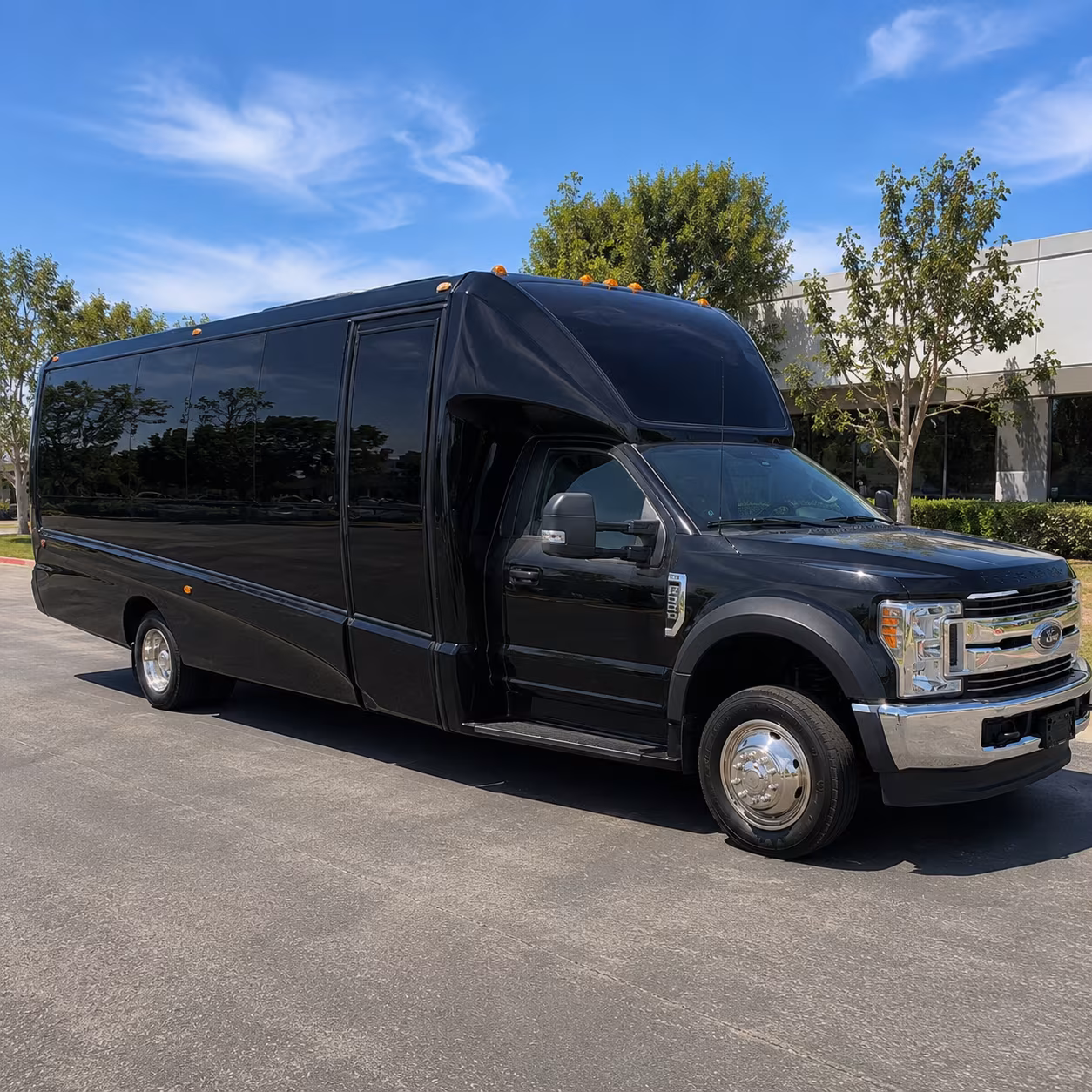 Atlanta Bachelor & Bachelorette Transportation party bus exterior