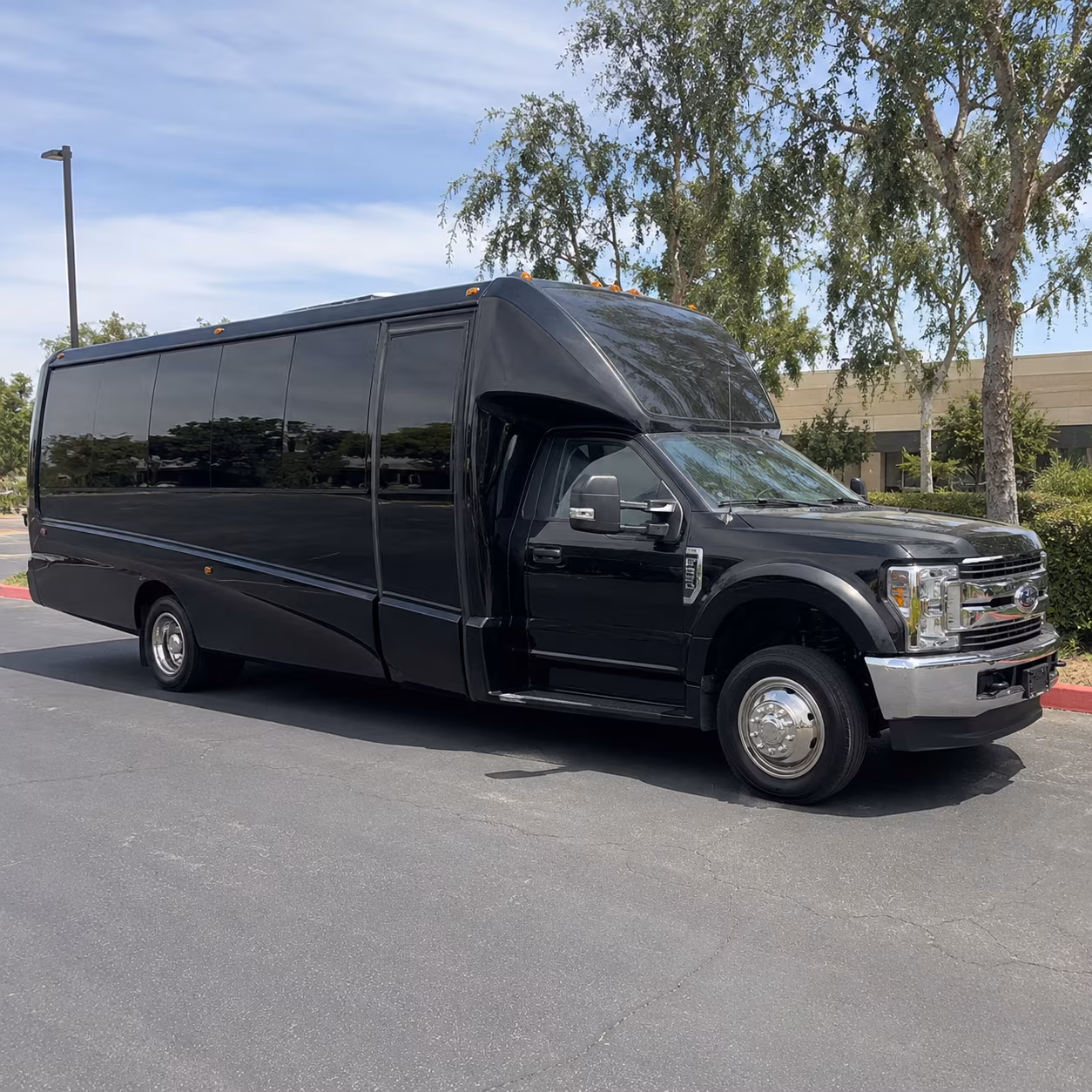Atlanta Birthday, Sweet 16, & Quinceañera Transportation party bus exterior