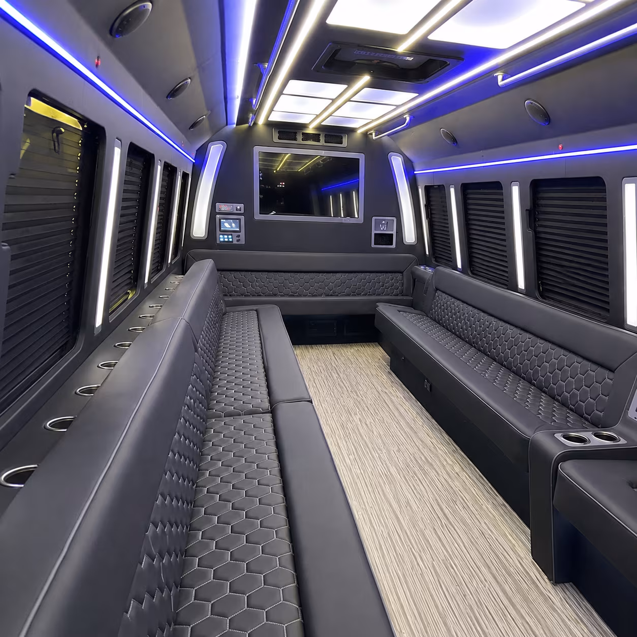 Atlanta Concert & Music Festival Transportation onboard seating