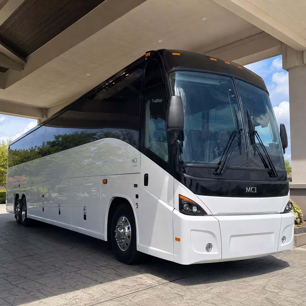Atlanta Corporate Transportation party bus interior