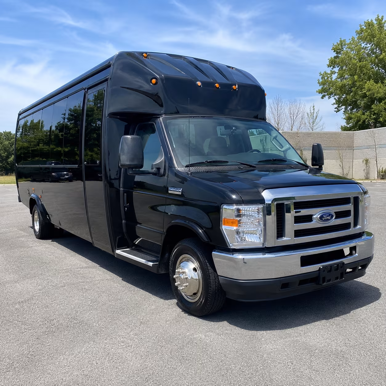 Atlanta Prom & Homecoming Transportation party bus exterior