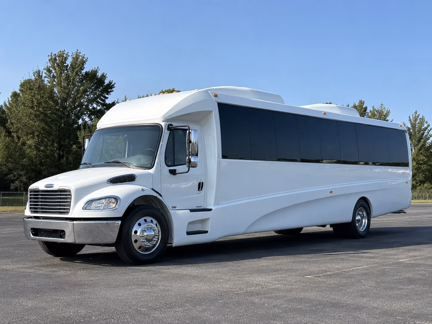 Atlanta Prom & Homecoming Transportation party bus exterior