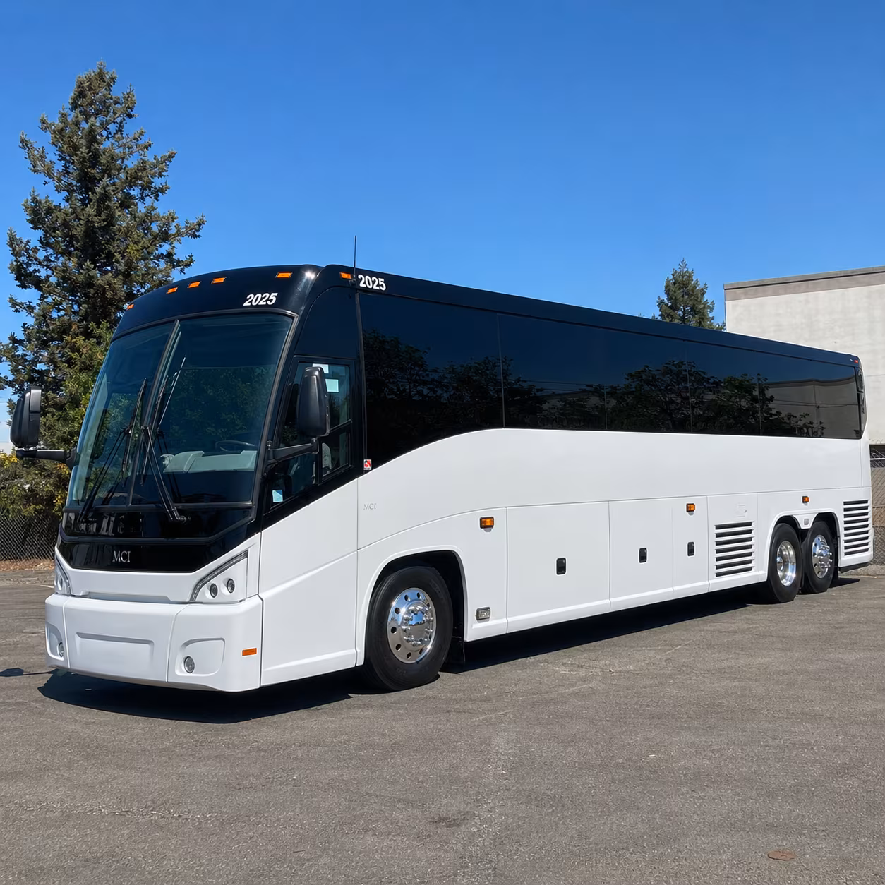 Atlanta School Event Transportation party bus exterior
