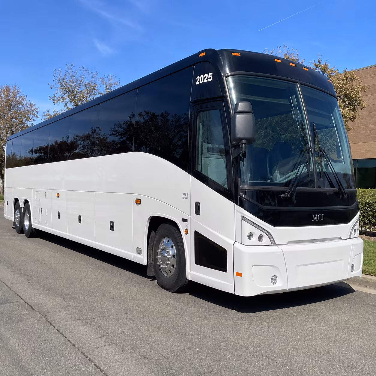 Atlanta School Event Transportation party bus exterior