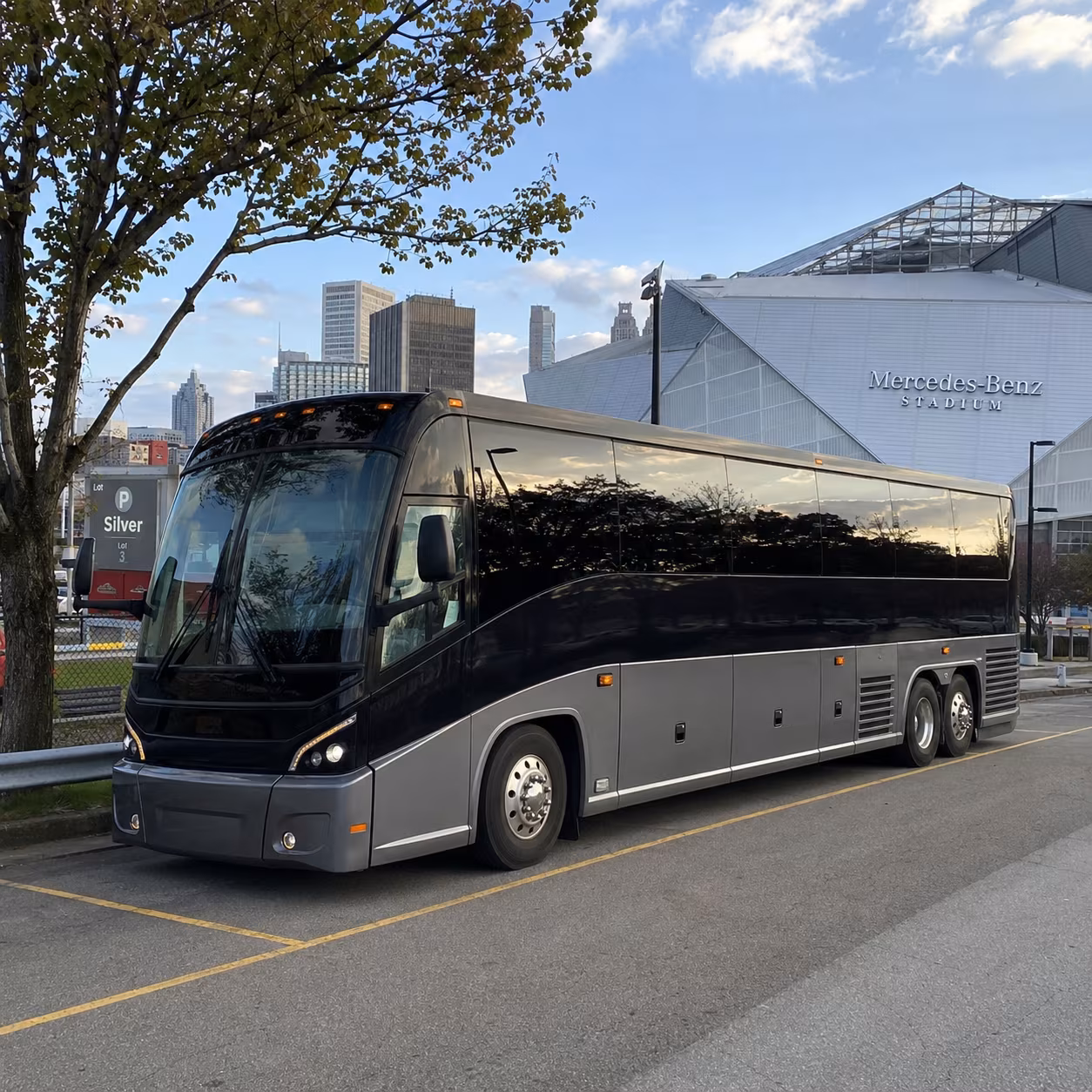 40-56 Passenger Charter Bus Exterior