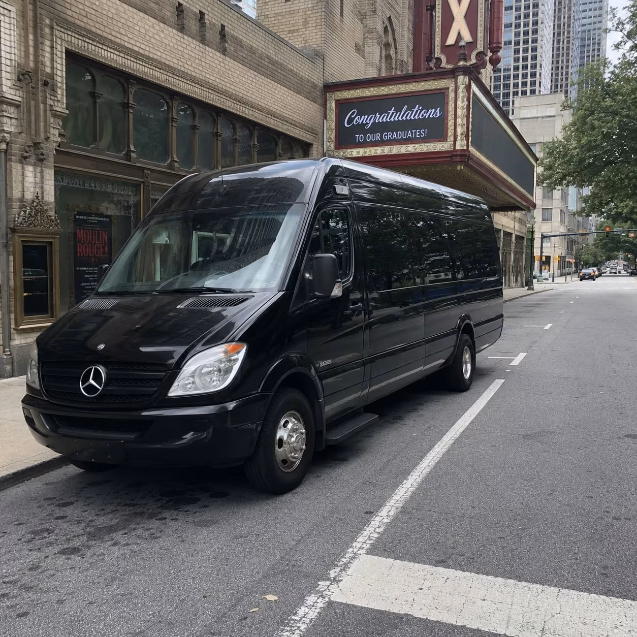14 Passenger Sprinter Limo Exterior