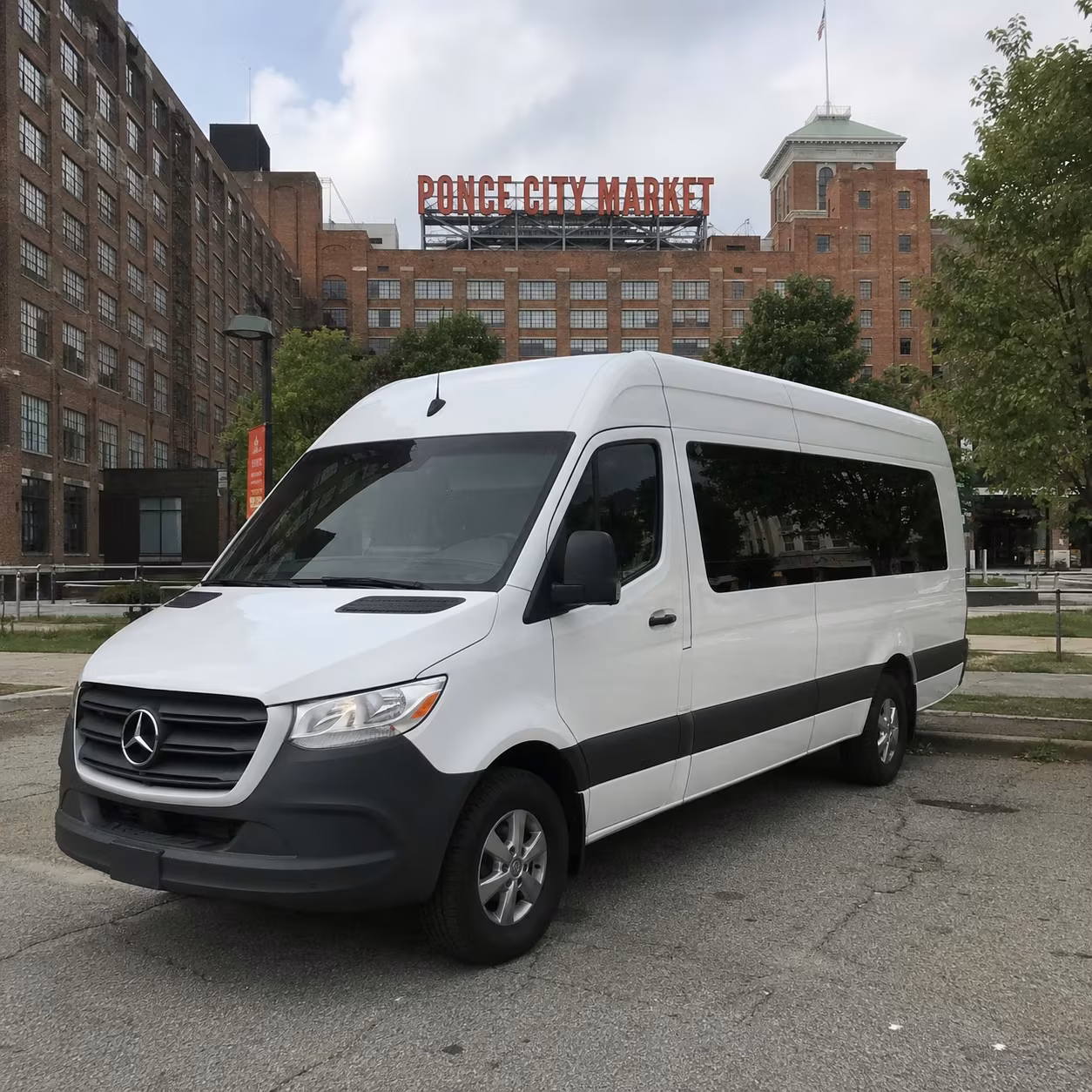 Sprinter Van Rental with Driver Exterior