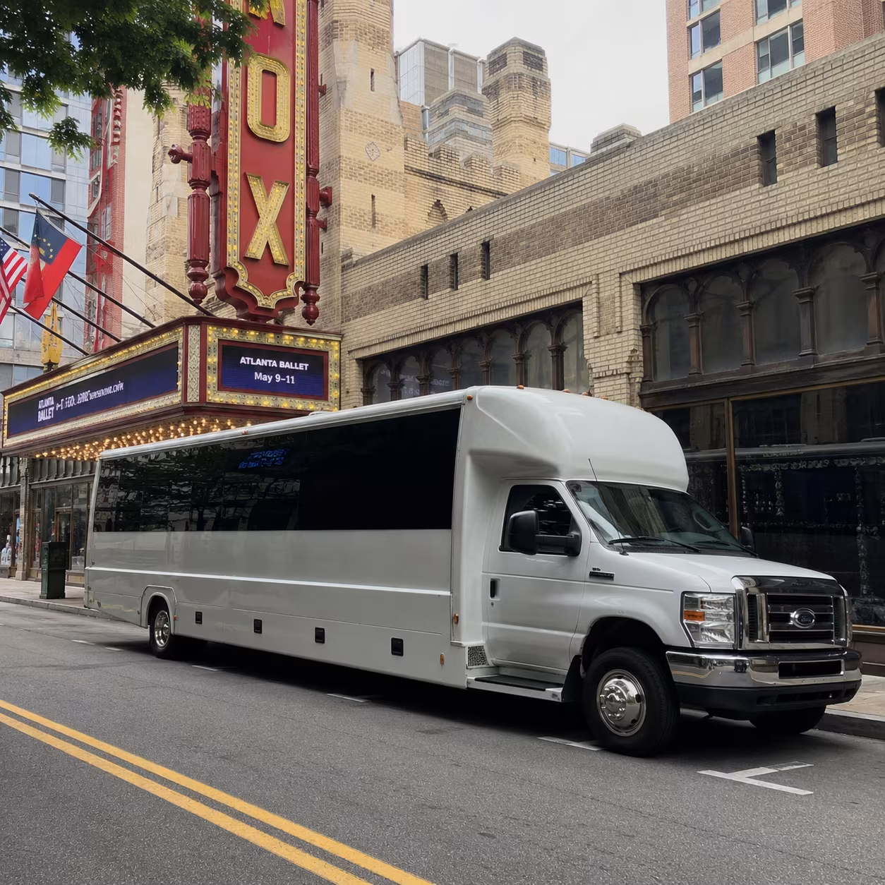25 Passenger Party Bus Exterior