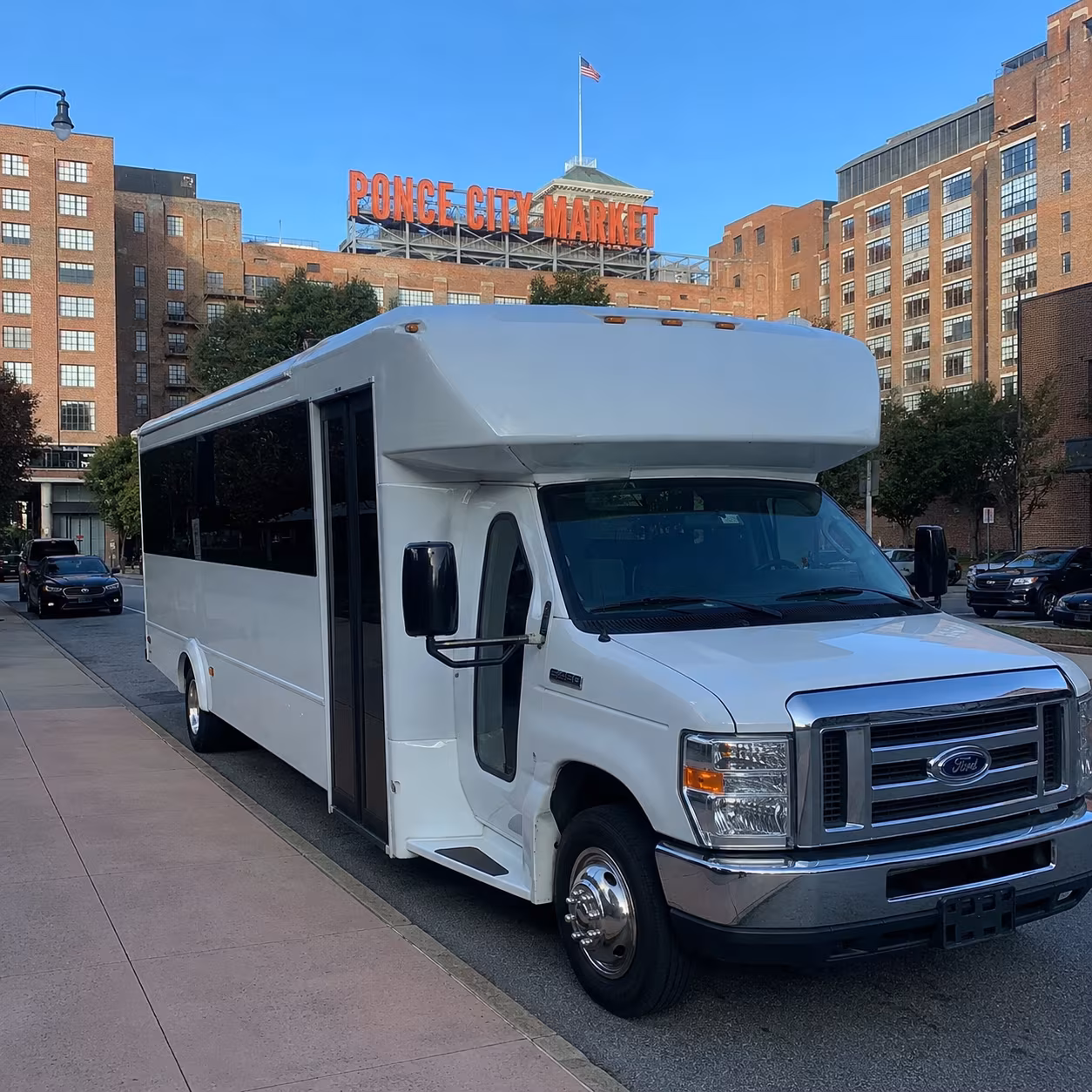 20 Passenger Party Bus Exterior