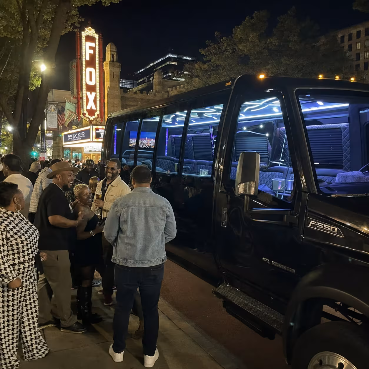Atlanta concert 02 for a metro Atlanta concert party bus rental