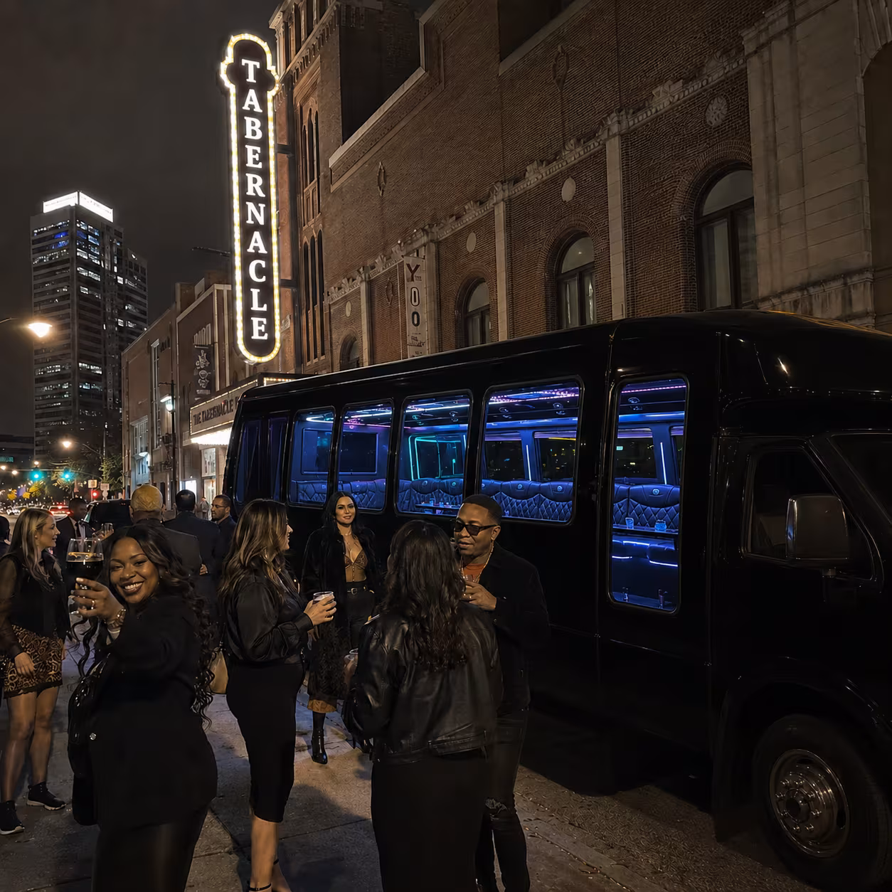 Atlanta concert 03 for a metro Atlanta concert party bus rental
