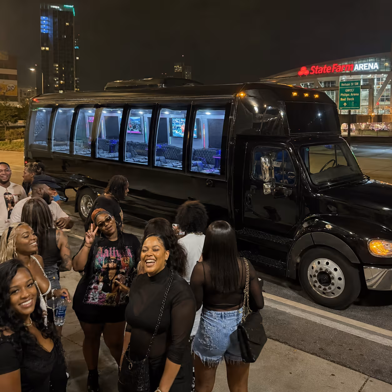 Atlanta concert 04 for a metro Atlanta concert party bus rental